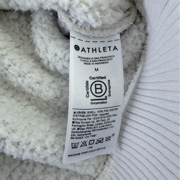 Athleta Tugga Sherpa Jacket in Ivory Medium - Picture 8 of 8